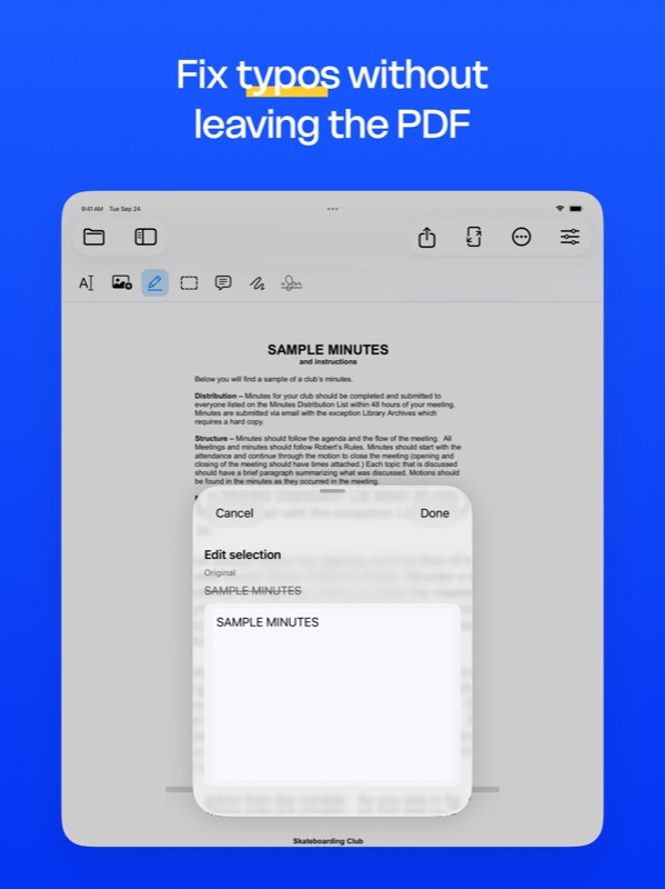 BookletMaker On iPad — 6/8