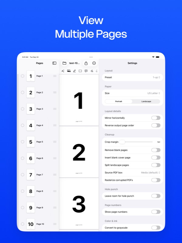 BookletMaker On iPad — 7/8